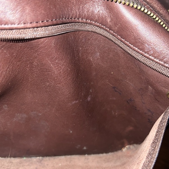 Coach Chocolate Brown Leather Vintage Shoulder Bag #9058 - Picture 10 of 10